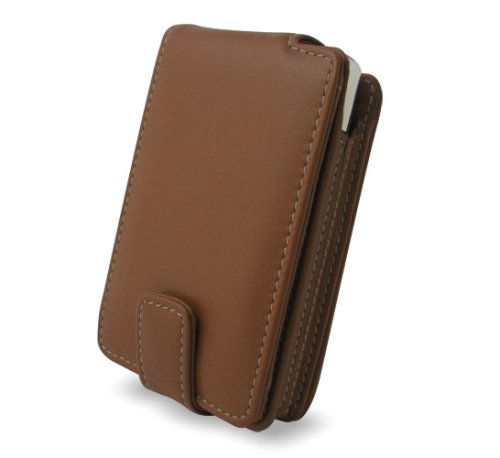 PDAIR Leather Case for iPod classic/5G �c�J���^�C�v �u���E�� PALCIPD5F/BR