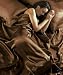 SATIN 6 PIECES SOFT LUXURY FULL/DOUBLE SIZE CHOCO BROWN DUVET COVER SET BRAND NEW