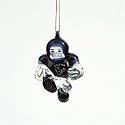 Houston Texans NFL Crystal "Halfback" Player Ornament (3")