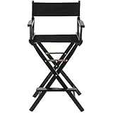 Casual Home Frame Canvas Director Chair, 30", Black