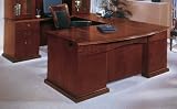 Office Furniture DMI - Left Executive U-Shaped Desk with Bow Front - Executive Office Furniture / Home Office Furniture - 7302-78