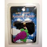 Bulk Savings 361137 Flashing Led Grapes Magnet And Lanyard Jewelry- Case of 100
