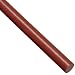 PTFE (Polytetrafluoroethylene) Round Rod, Opaque Maroon, Standard Tolerance