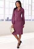 Apparel : Elastic-cuff Skirtsuit