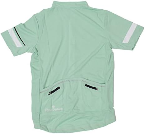 Road Holland: The Hilversum - Men's Lightweight Full Zip Cycling Jersey, Celeste Green, XL