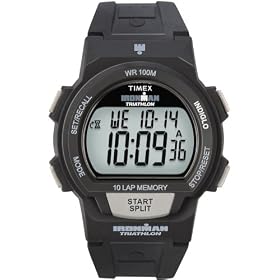 Timex Men's Ironman Basic 10-Lap Digital Resin Strap Watch #T5K170