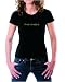 LOST ZAHLEN GIRLY T-SHIRT SCHWARZ