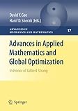 Advances in applied mathematics and global optimization : in honor of Gilbert Strang
