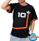 大きいサイズ やべっちFC レプリカファンクション10番Tシャツ(半袖) （ブラック） （3L 4L 5L 6L） やべっち