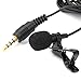 SW Lavalier Lapel Clip Microphone for iPhone and Android Smartphone Travel Bag