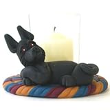 German Shepherd Dog Cozy Up Votive-Black