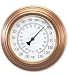Antiqued Copper Thermometer Image