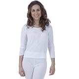 Ladies Thermal Underwear Long Sleeve T Shirt (British Made)