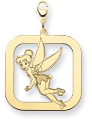 Disney Tinker Bell Square Lobster Clasp Ch