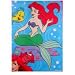 Large Disney Princess Little Mermaid Throw Blanket : Ariel