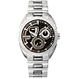 Police 'Portland Reserve' Gents Stainless Steel Bracelet And Black Dial Watch