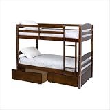 Million Dollar Baby Kids' Bailey Bunk Bed Drawer, Espresso