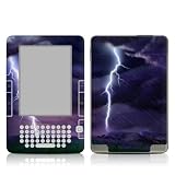 Purple Strike Design Protective Decal Skin Sticker for Amazon Kindle DX 9.7 inch E-Book Reader