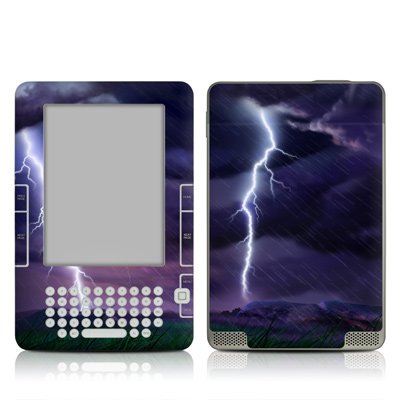 Purple Strike Design Protective Decal Skin Sticker for Amazon Kindle DX 9.7 inch E-Book Reader