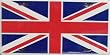 Britain Union Jack Flag License Plate