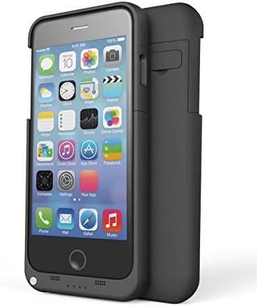 iPhone 6 Battery Case, ChargeUp® iBoost6. Double Your Battery Life! Ultra Thin Charger Case. (Black)