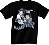  : Abbott & Costello I'VE BEEN A BAD BOY Adult T-shirt
