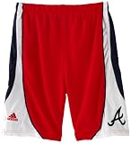 MLB Youth Atlanta Braves Mesh Short (Dark Navy, Medium)