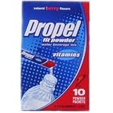 Gatorade Propel Fit Powder Water Beverage Mix, Natural BERRY Flavors, 10 Packets (PACK of 3)