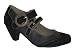 Mustang Damenschuhe Abendschuhe Schuhe Damen-Pumps schwarz/anthrazit