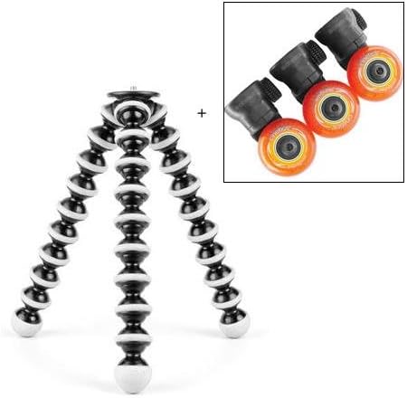 Cinetics MiniSkates Set: 3 Wheels + Case - Bundle - with Joby Gorillapod SLR Zoom
