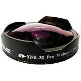 Hercules 28mm 0.3X Video Ultra Fisheye Lens for Camcorders