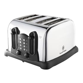 Russell Hobbs 18099 Polished 4-Slice Toaster