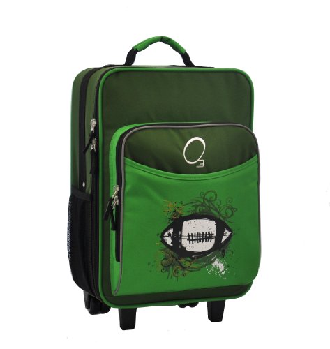 O3 Kids Luggage with Intergrated Snack Cooler, Football