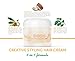 Argan & Coconut Oil Hair Sculpting Cream - Hair Salon Quality for Long & Short Hair - Medium Shine & Medium Hold
