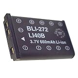 OLYMPUS Li40B BATTERY - LI-ION 3.7V 660mAh