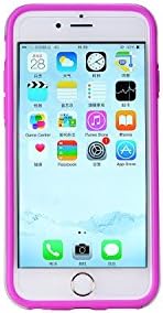 Iphone 6plus/6s Plus Case, [Ultra Hybrid] AIR Cushion [Crystal Clear] Clear Back Panel + TPU Bumper for Iphone 6plus/6s Plus - Crystal Clear(Red)