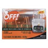 Off Citronela Oil Candle Starter Kit ~ SC Johnson