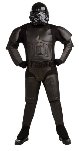 costumes of movie characters Discount Rubie's Costume Co Men's Star Wars Adult Deluxe Shadow Trooper Costume