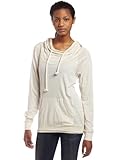 Three Dots Womens Cotton Natural Hoody With Kangaroo Pockets