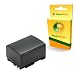 PowerPlanet BP-808, BP-809 Canon Compatible Camcorder Battery - Operates exactly as original battery with remaining battery life shown