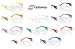 Safety Glasses StarLite - Gumballs - Case of 10