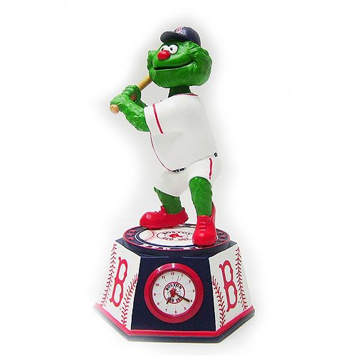 Boston Red Sox Wally Forever Collectibles Bobble Head Clock