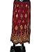 Designer Skirts-women's Skirt Belly Dance Dcrapechic Maroon India Clothing