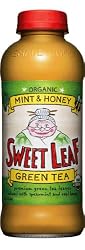 Sweet Leaf Tea, Mint & Honey Green Tea, 20-Ounce Bottles (Pack of 12)