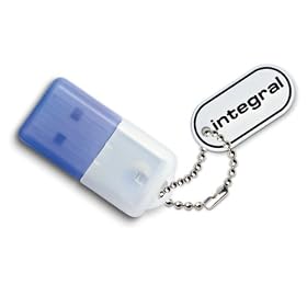 Integral Mini USB - USB flash drive - 8 GB - USB 2.0