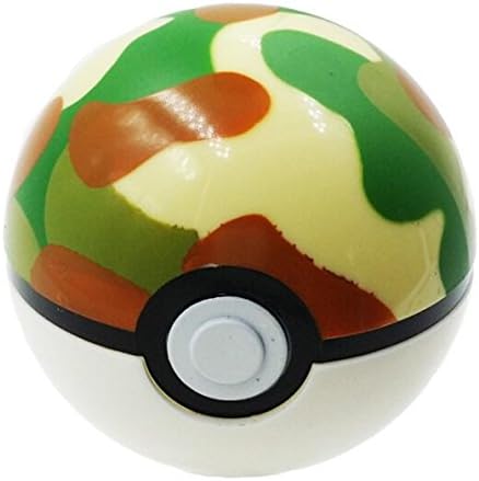Trainer Pokemon Love Park Ball Masterball Pokeballs GS Ultra Dive Poke Ball Toy 7CM, with Pikachu (GS ball)