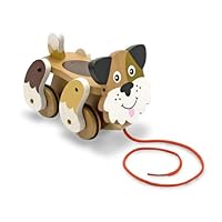 Melissa & Doug Playful Puppy Pull Toy