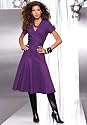 metrostyle Mock Wrap Dress