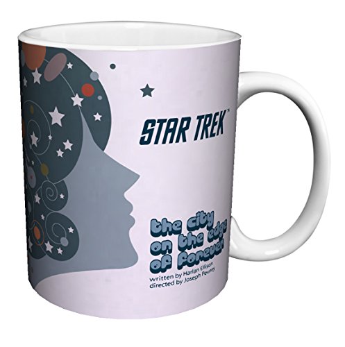 Star Trek City on the Edge of Forever (Juan Ortiz Art) Sci-Fi TV Television Show Porcelain Boxed Gift Coffee (Tea, Cocoa) 11 Oz. Mug