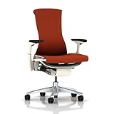 Embody Chair by Herman Miller - Fully Adjustable Arms - Poppy Rhythm Fabric ....